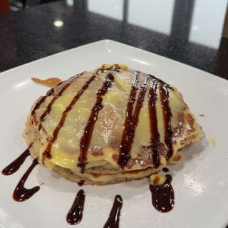Boston Cream Pancakes