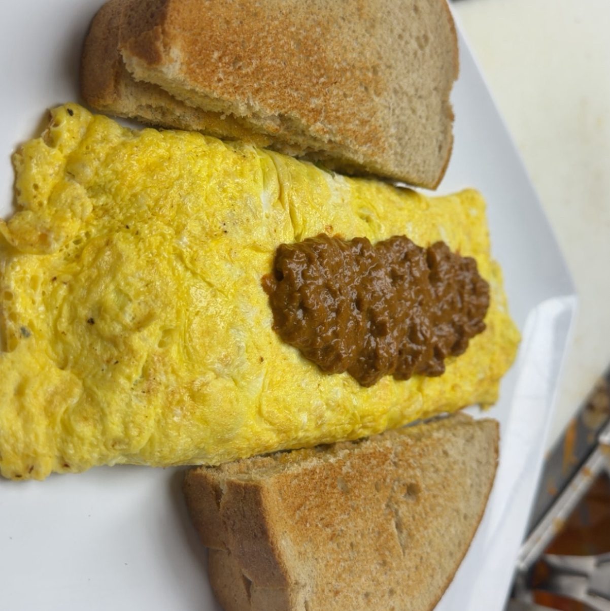 Mexican Omelette.