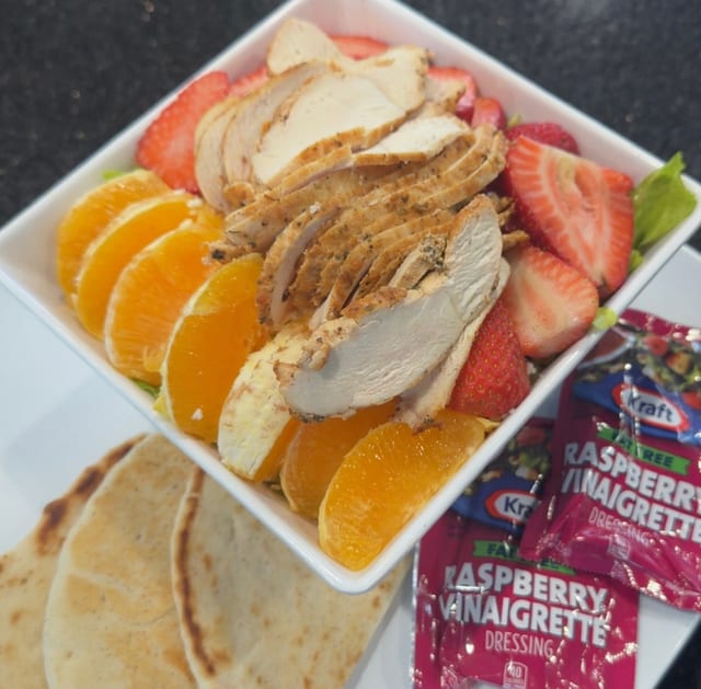 Strawberry Chicken Salad.