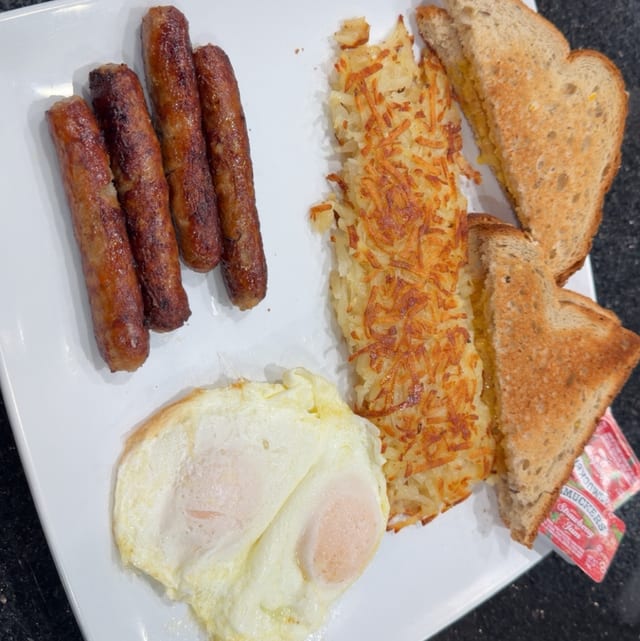2 Eggs.