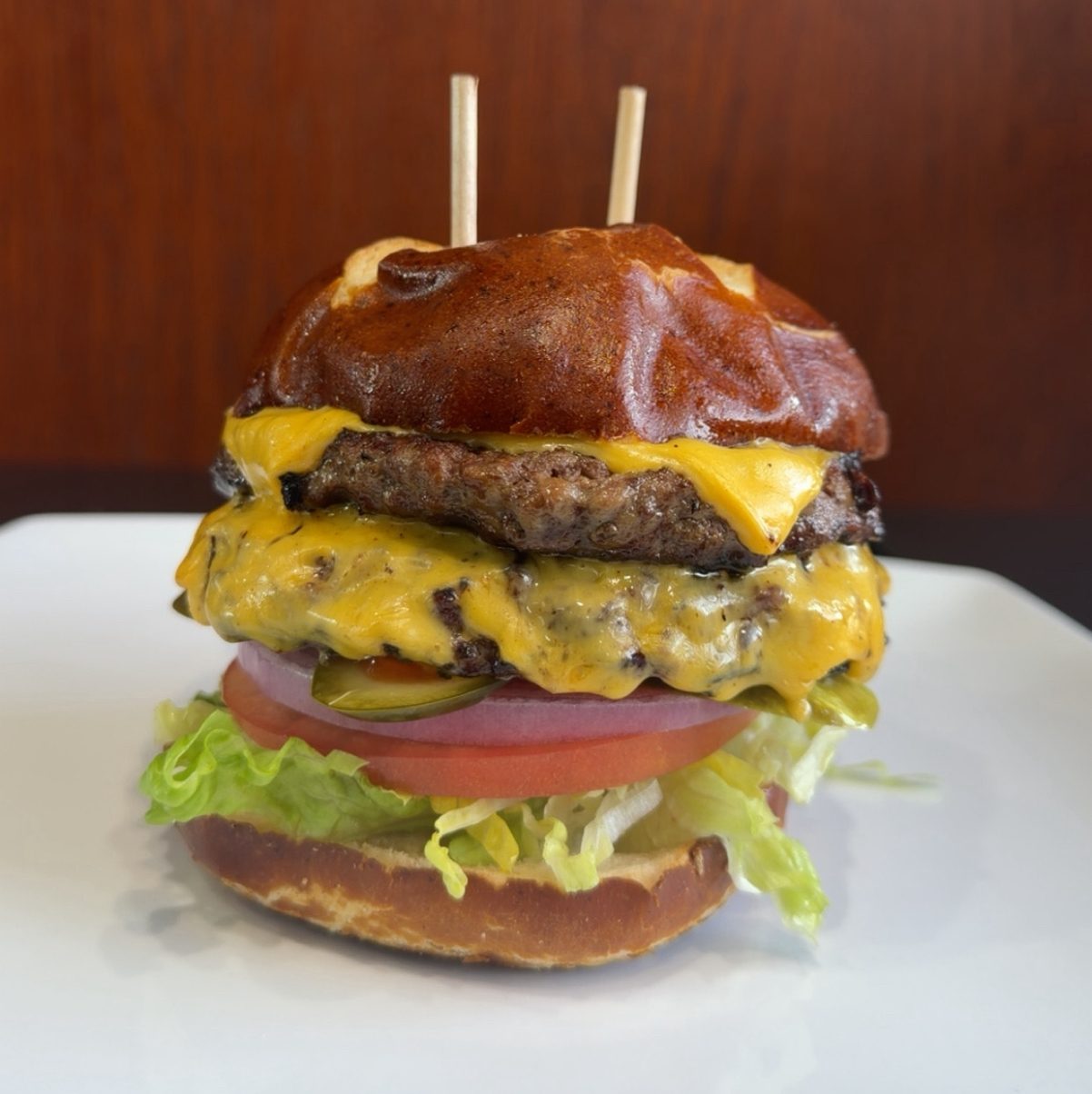 Double Bacon Cheeseburger.