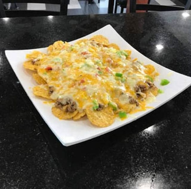Beef Nachos.