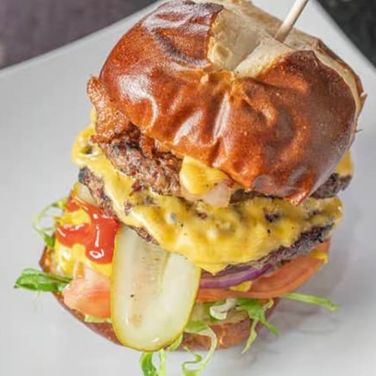 Indulge in Our Cheeseburger